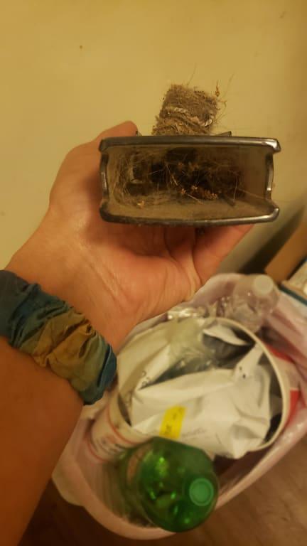 Dirt stuck and won't come out