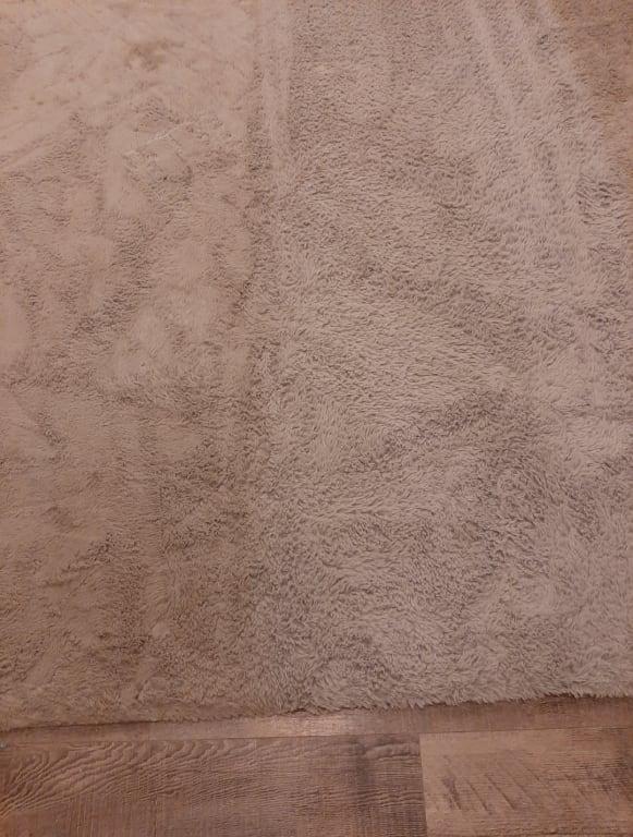 Works on my fuzzy rugs