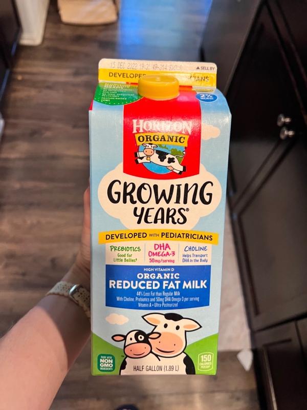 Horizon Growing Years® Organic 2% Reduced Fat Milk for Kids
