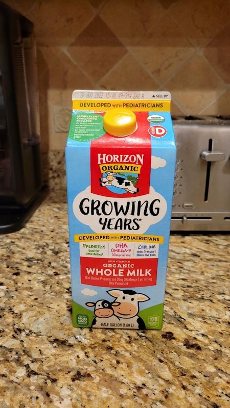 Horizon Growing Years® Organic Whole Milk for Kids