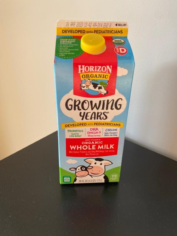 Organic Milk for Kids and Toddlers