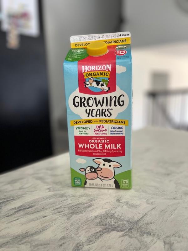 Horizon Growing Years® Organic Whole Milk for Kids