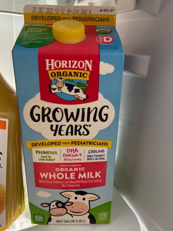 Horizon Growing Years® Organic Whole Milk for Kids