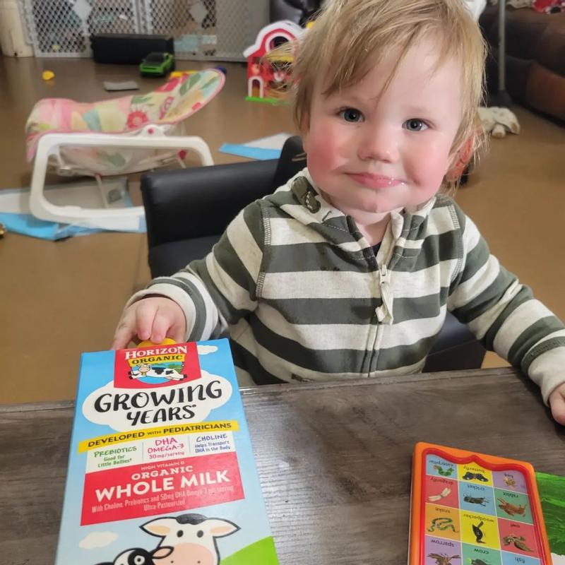 Organic Milk for Kids and Toddlers