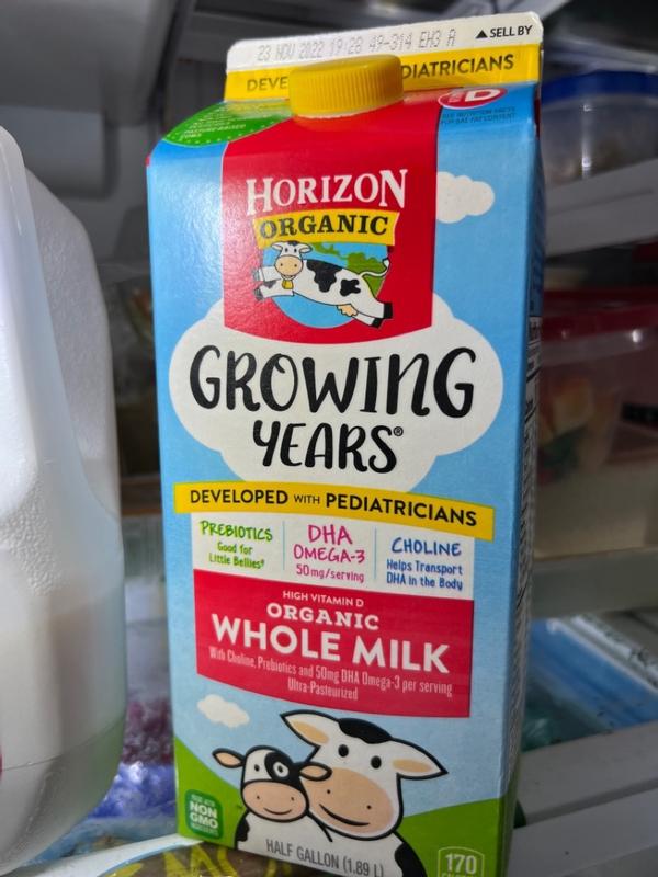 Horizon Growing Years® Organic Whole Milk for Kids