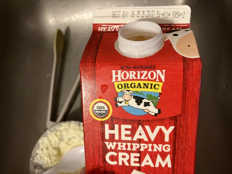 Horizon Organic Heavy Whipping Cream, 16 fl oz Pint Carton'