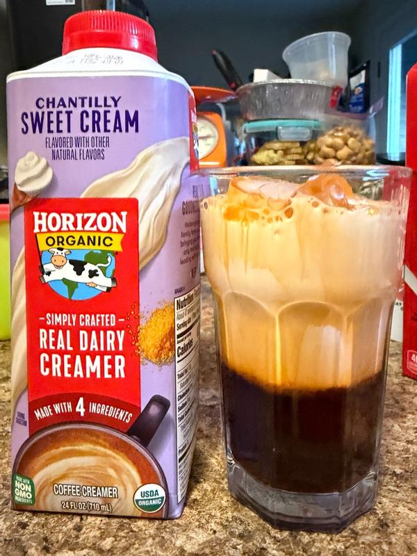 Chantilly Sweet Cream Real Dairy Coffee Creamer - Horizon