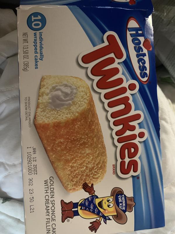 Hostess® Twinkies® Golden Sponge Cakes, 10 ct / 13.58 oz - Kroger