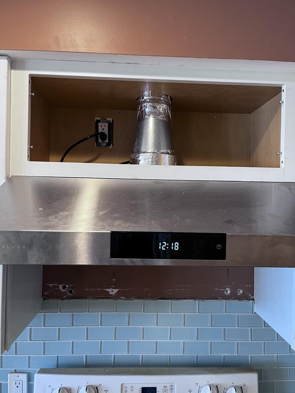 Unboxing and Installation  Hauslane UC-PS18 Under Cabinet Range Hood Step  by Step Tutorial 