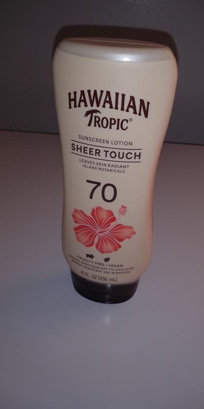 Hawaiian Tropic Sheer Touch Ultra Radiance Lotion Sunscreen SPF 70