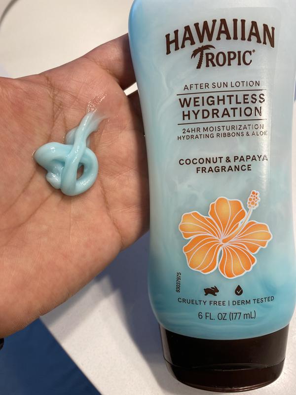 Hawaiian tropic silk hydration weightless 2025 after sun lotion - 6oz