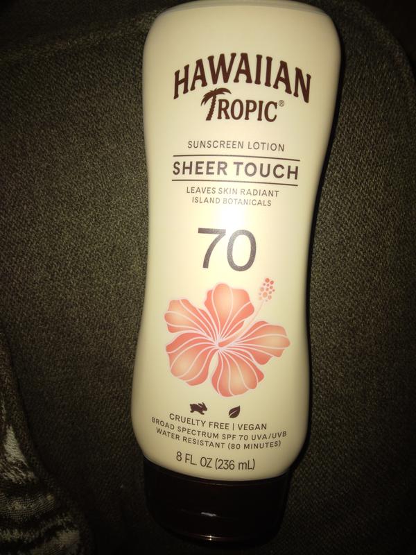 Hawaiian Tropic Sheer Touch Ultra Radiance Lotion Sunscreen SPF 70