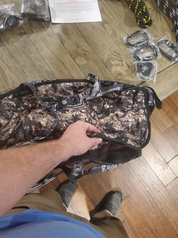 100% pack down size & padding thickness