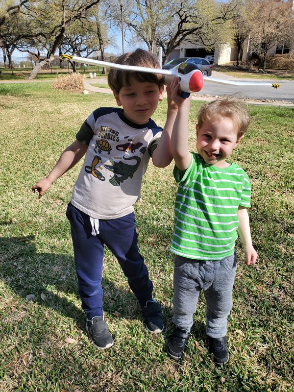 Better quality time outside, less screen time!