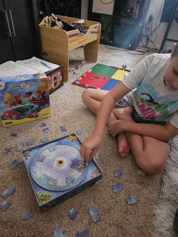 Customer photo for "Family fun with a new twist- game meets puzzle"