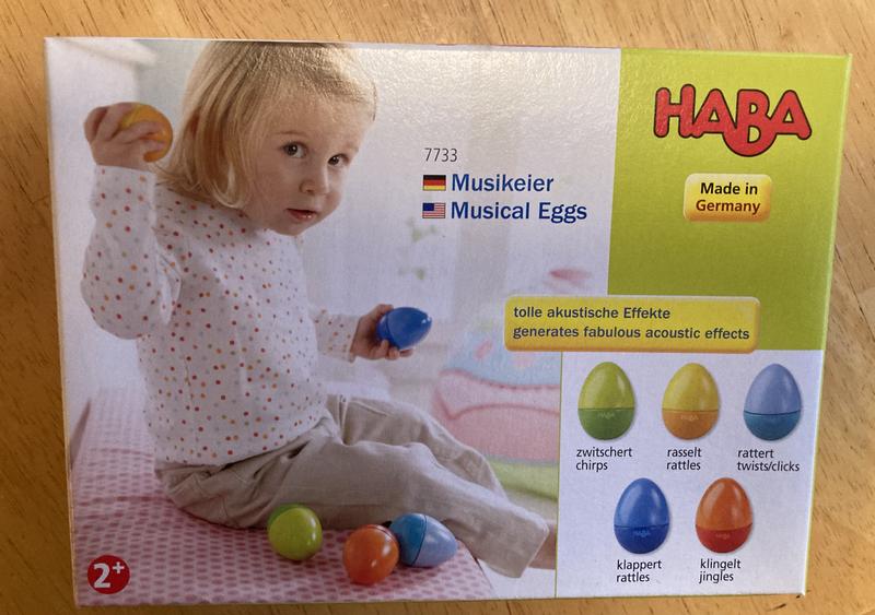Musical eggs set