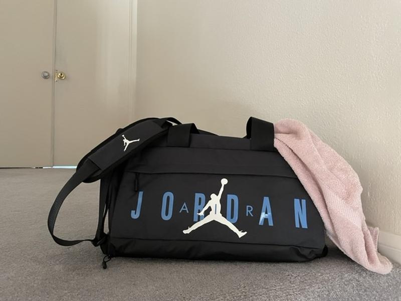 Nike Air Jordan Velocity Duffle Bag (One Size, Black)