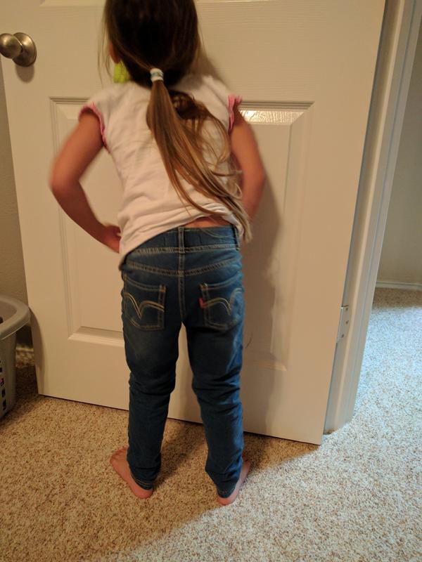 Rear view, Levi's Leggings