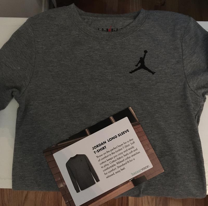 Long sleeve Jordan shirt