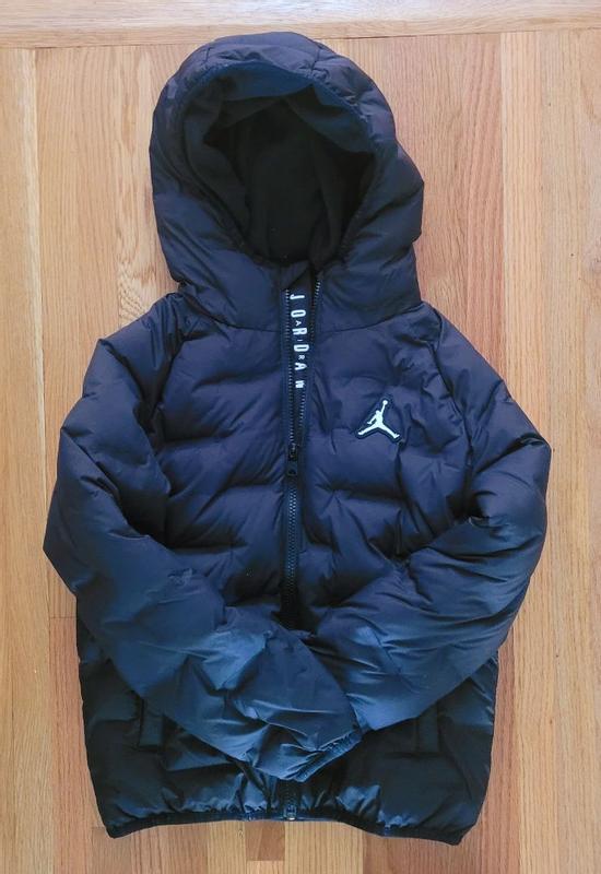Jordan Big Kids Welded Full-Zip Hooded Puffer Jacket - Macy's