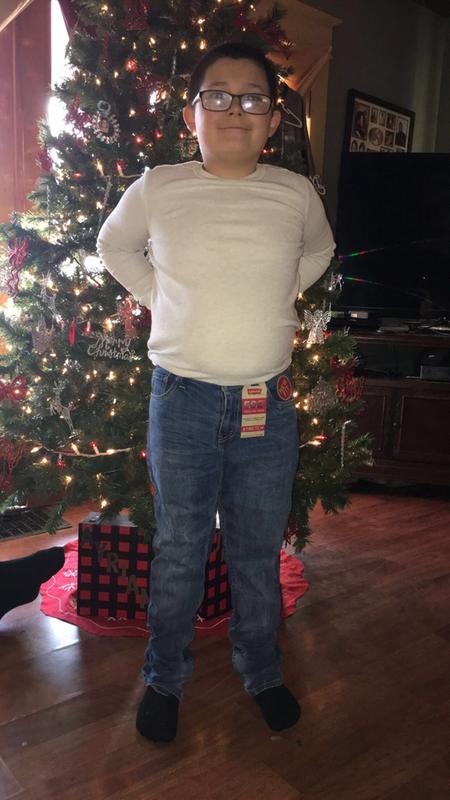 My son’s new pants!