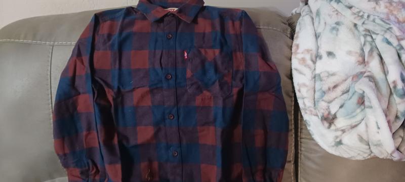 Boys Levi Flannel shirt size large