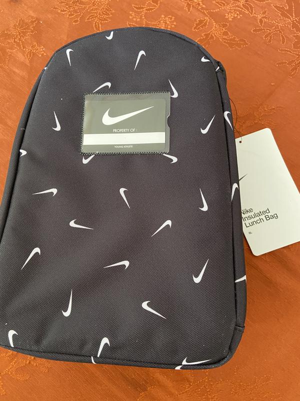 Gray Nike Insulated Reflective Lunch Bag
