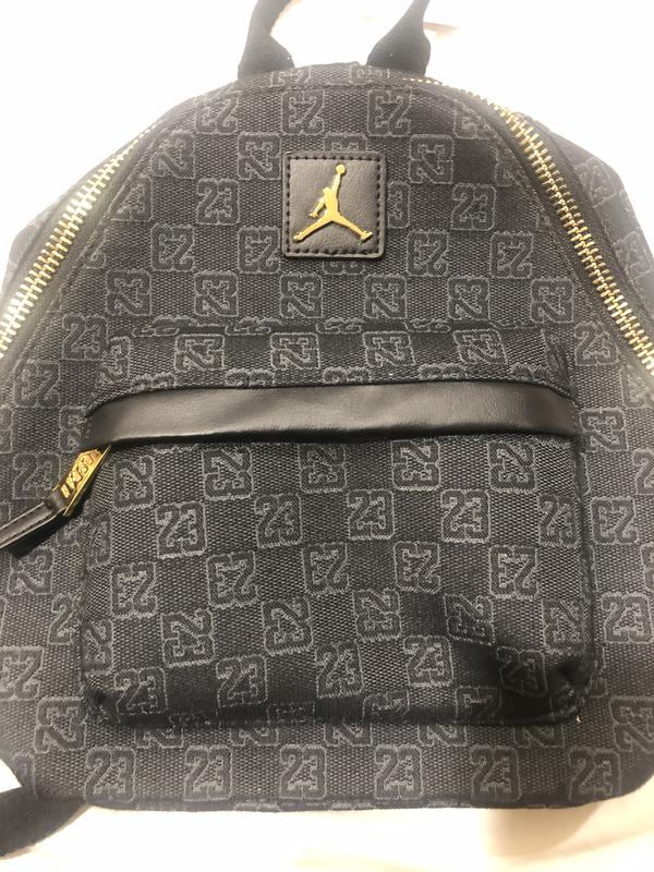 Jordan Monogram Mini Backpack Red