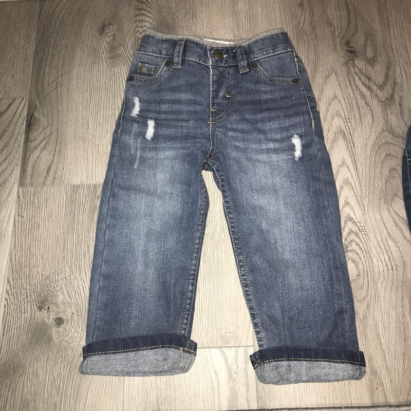 Levi's Baby Boys' Murphy Pull-On Jeans – Medium Wash, Size 12 Months