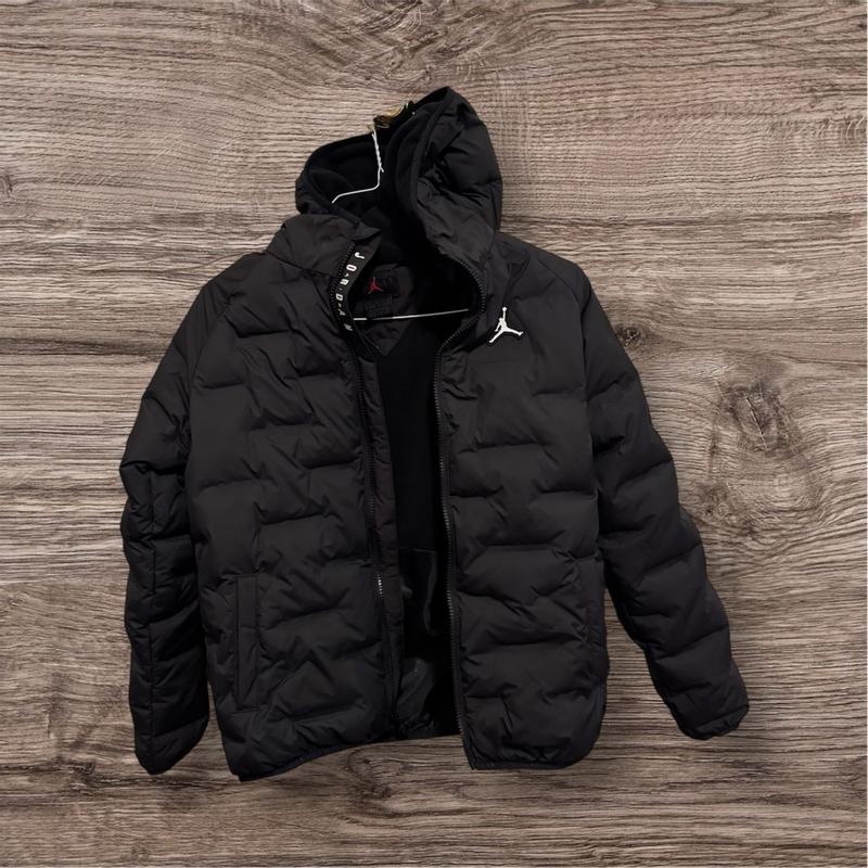 Jordan Big Kids Welded Full-Zip Hooded Puffer Jacket - Macy's