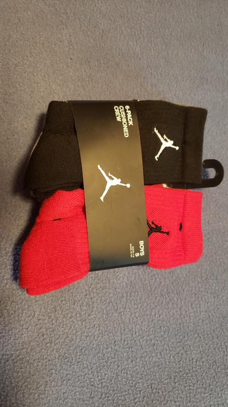 Jordan Chaussettes Legend Crew 6pk Boy Chaussettes