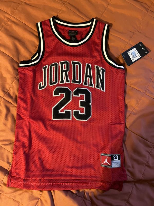 Michael Jordan NBA Nike Chicago Bulls Jersey Black Jersey Red Letters Large  New With Tags - Jerseys, Facebook Marketplace