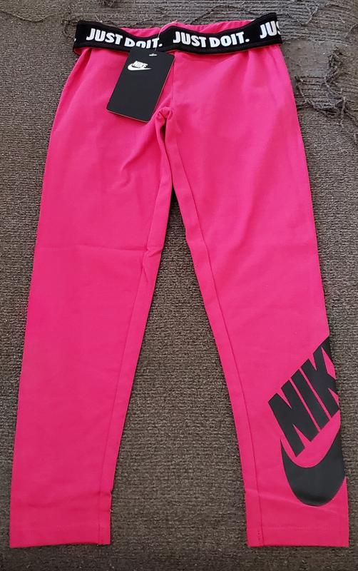 Nike Girls' Leg-A-See Swoosh Leggings - Little Kid