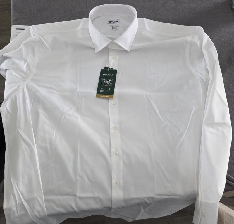 Big Wrinkle Free Classic Fit Dress Shirt
