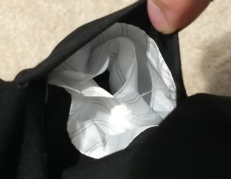 hole in pocket