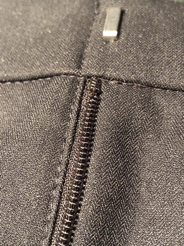 broken, cheap zipper