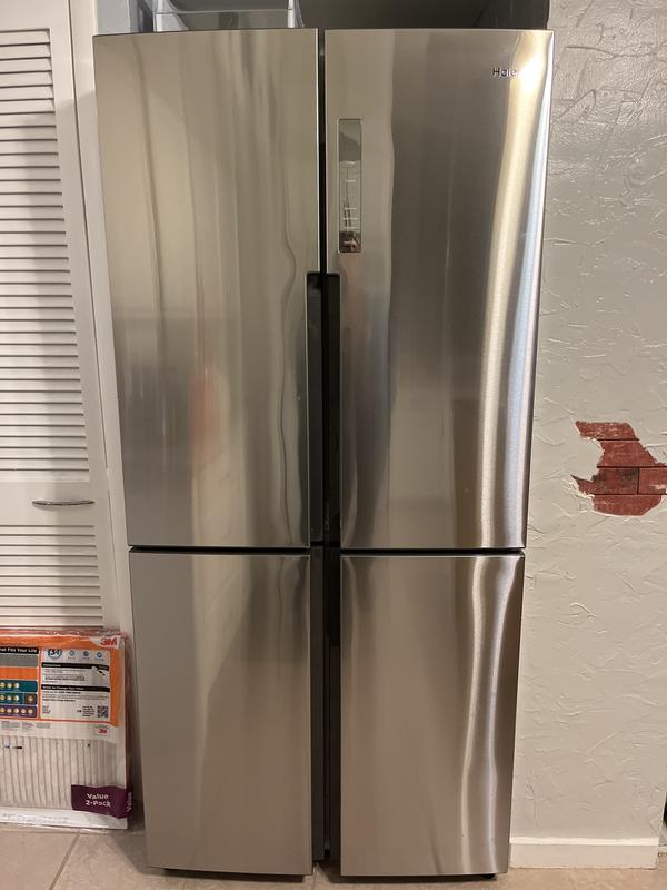 Haier ENERGY STAR® 16.8 Cu. Ft. Quad Door Refrigerator