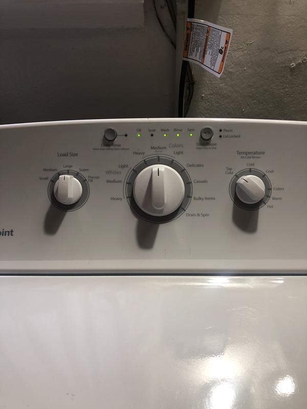 Home depot online hotpoint washer