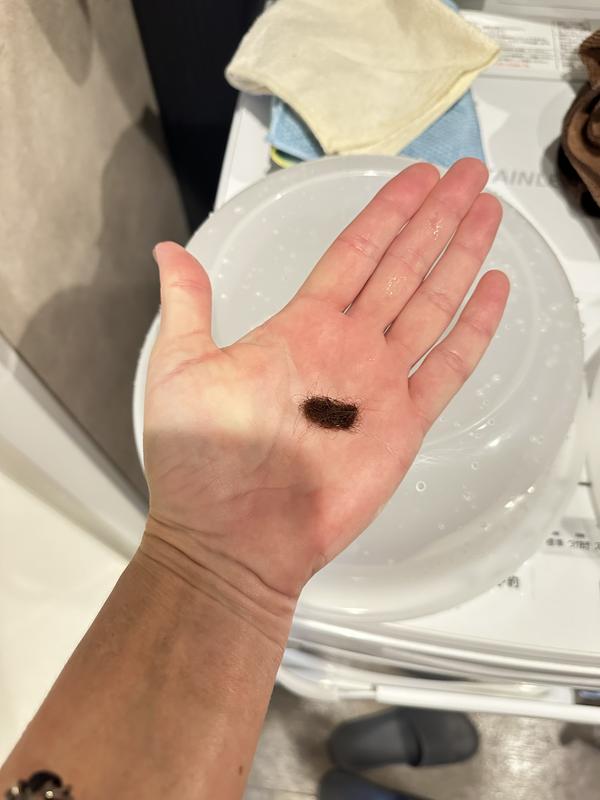 you can see a huge difference in how hair fell out one month ago and now. This is the best device in the world!!!