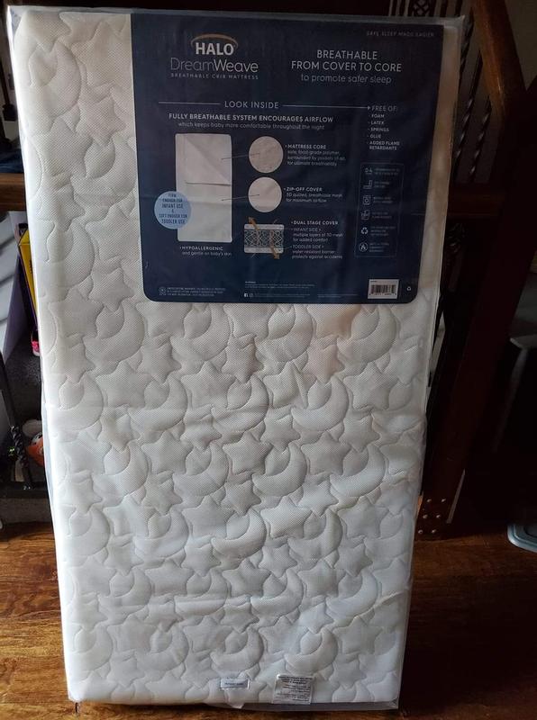 HALO® DreamWeave™ Breathable Crib Mattress in White Customer Reviews