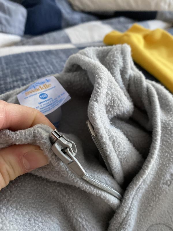 HALO® SleepSack® Newborn MultiWay MicroFleece Swaddle in Cream