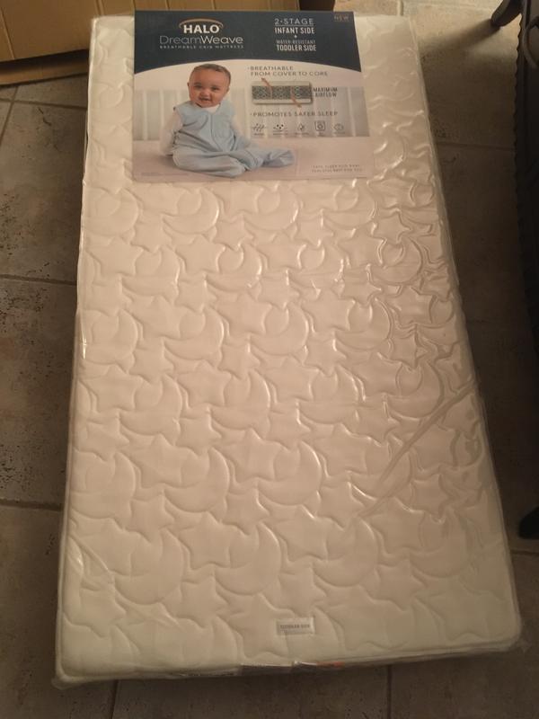 HALO® DreamWeave™ Breathable Crib Mattress in White Customer Reviews