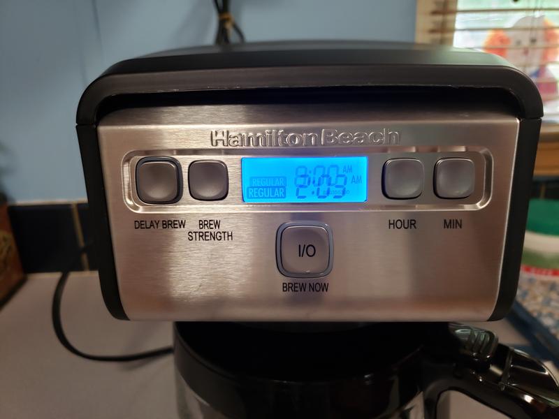 Hamilton Beach 12 Cup Compact Programmable Coffee Maker - 46200