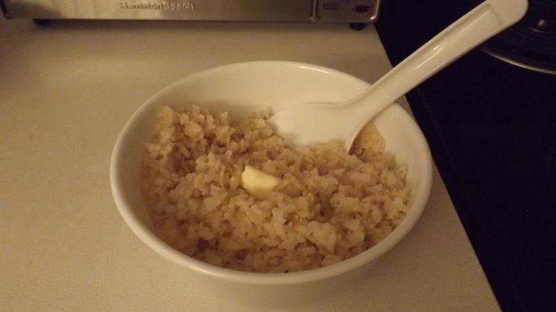 fluffy and moist rice