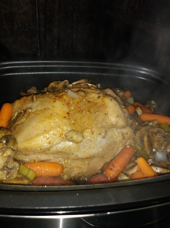 Pork Roast Is Almost Done Here!