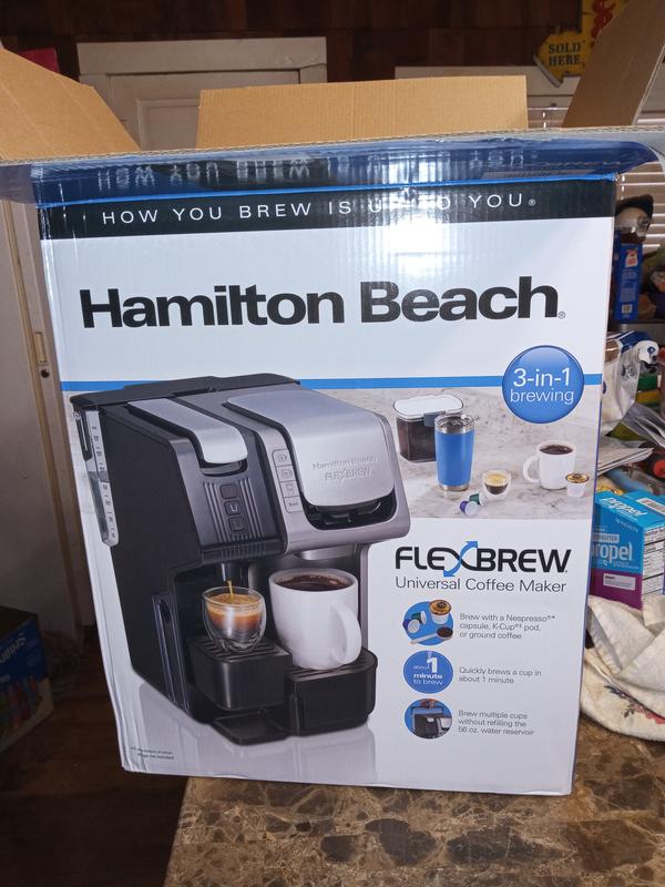 SETUP Hamilton Beach FlexBrew Universal 49930 Espresso K-Cup