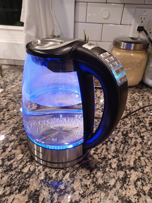 Variable temperature glass kettle