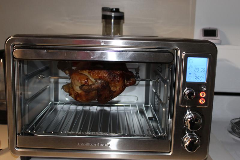 Hamilton Beach Sure-Crisp Digital Air Fryer Toaster Oven with Rotisserie