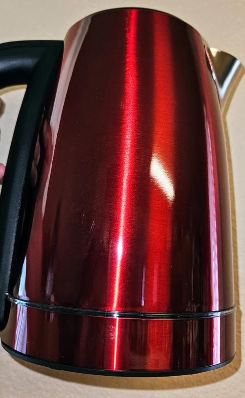 Deep, shiny red!