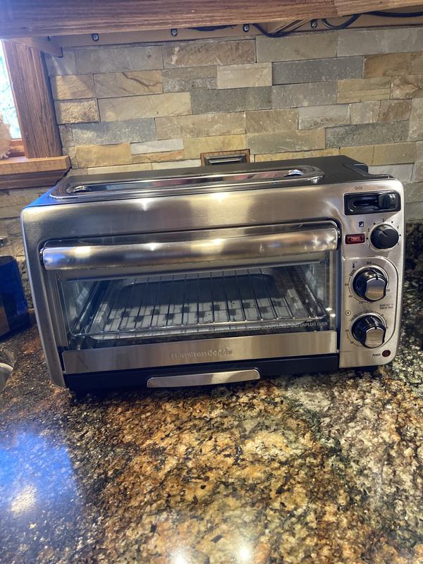 Elite Gourmet 2-Slice Toaster Oven with Broiler& Timer 